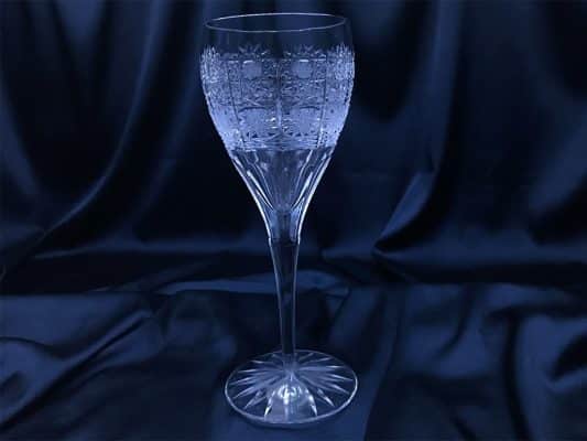 Vágott kristálypoharak 260 ml-es 6 darabos készlet