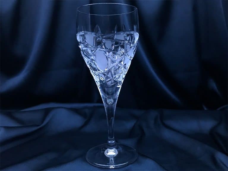 Kristálycsiszolású poharak 220 ml-es 6 darabos készlet
