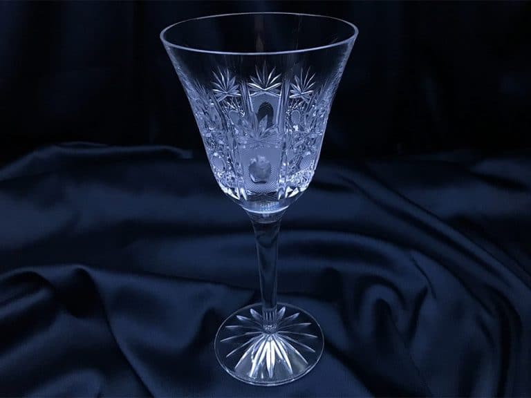 Kristálycsiszolású poharak 220 ml-es 6 darabos készlet