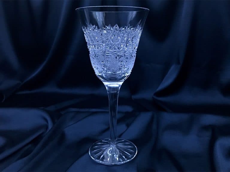Kristálycsiszolású poharak 220 ml-es 6 darabos készlet