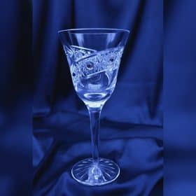 Kristálycsiszolású poharak 220 ml-es 6 darabos Swarovski készlet
