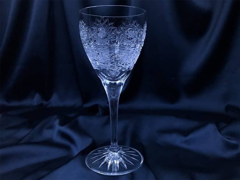 Kristálycsiszolású poharak 180 ml-es 6 darabos készlet