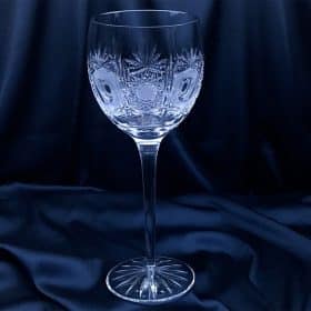 Vágott kristálypoharak 450 ml-es 6 darabos készlet
