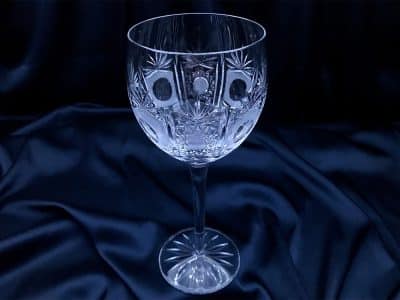 Krištálové brúsené poháre 450 ml set 6 kusov