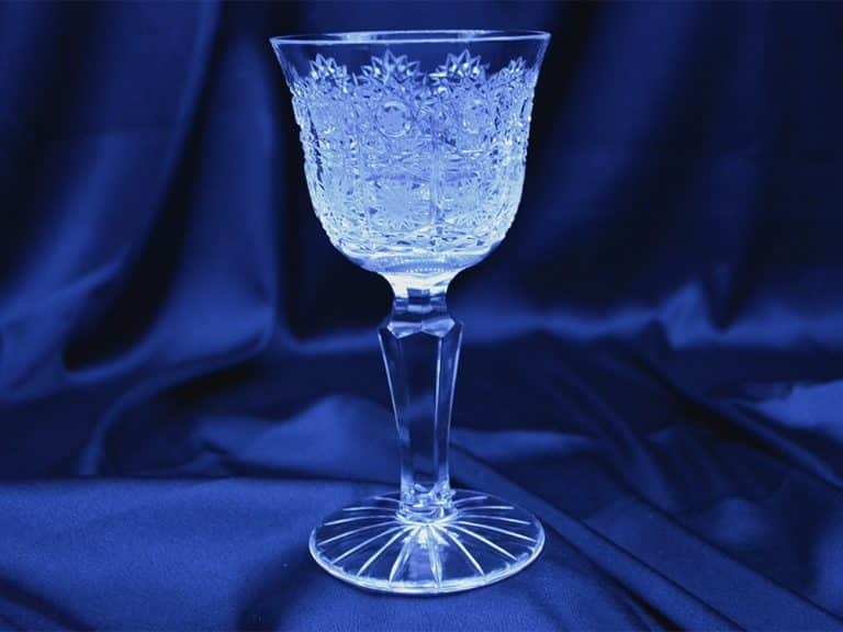 Kristálycsiszolású poharak 130 ml-es 6 darabos készlet