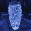 Krištáľová brúsená váza 18 cm