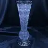 Krištáľová brúsená váza 27 cm