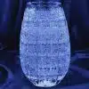 Krištáľová brúsená váza 25,5 cm