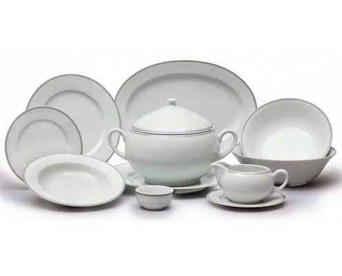 személyes porcelán ebédlőkészlet Opsed dísz