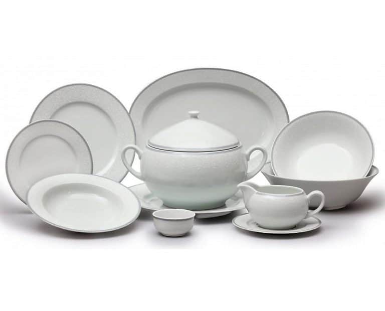 személyes porcelán ebédlőkészlet Opsed dísz