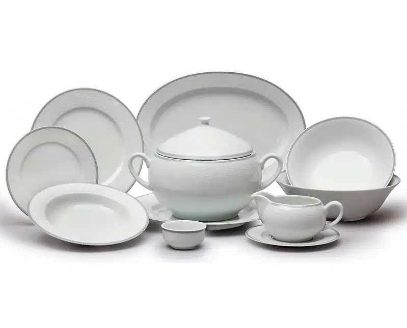 Porcelánová obedová súprava pre 6 osôb Opsed ornament