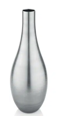 Váza BOMBEJ platina D20 cm H55 cm