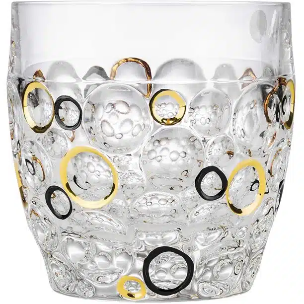 Set krištáľová karafa whisky flaša 750 ml Lisa 1 + 6 pohárov