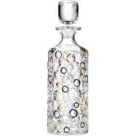 Szett kristálykancsó whiskys üveg 750 ml Lisa 1 + 6 pohár