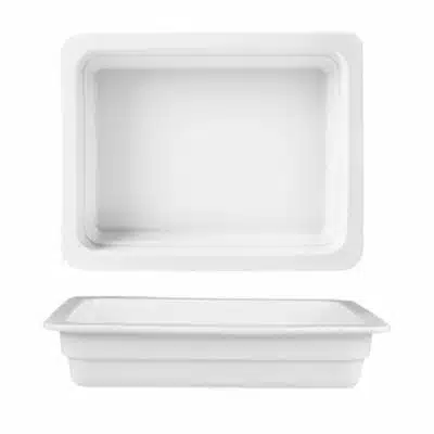 Négyzet alakú tál GN 1/2