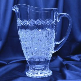 Vágott kristály kancsó 2000 ml