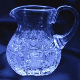 Vágott kristály kancsó 330 ml
