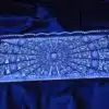 Krištálová brúsená tácka 32 cm
