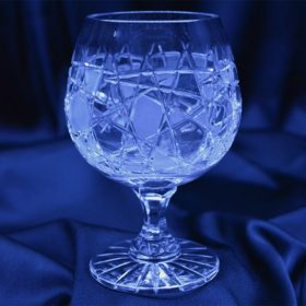 Kristálycsiszolású poharak 250 ml-es 6 darabos készlet