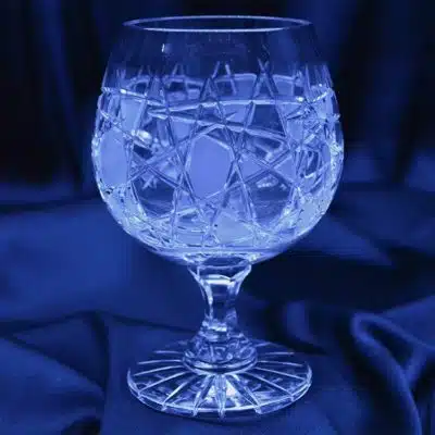 Krištálové brúsené poháre 250 ml set 6 kusov