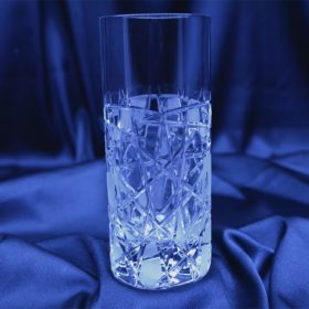 Vágott kristálypoharak 380 ml-es 6 darabos készlet