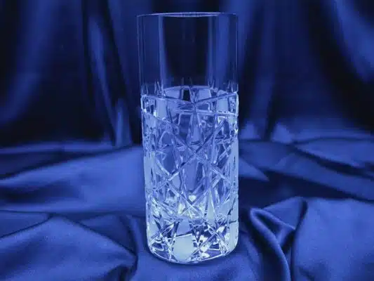 Vágott kristálypoharak 380 ml-es 6 darabos készlet