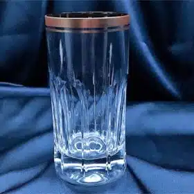 Vágott kristálypoharak 380 ml-es 6 darabos készlet