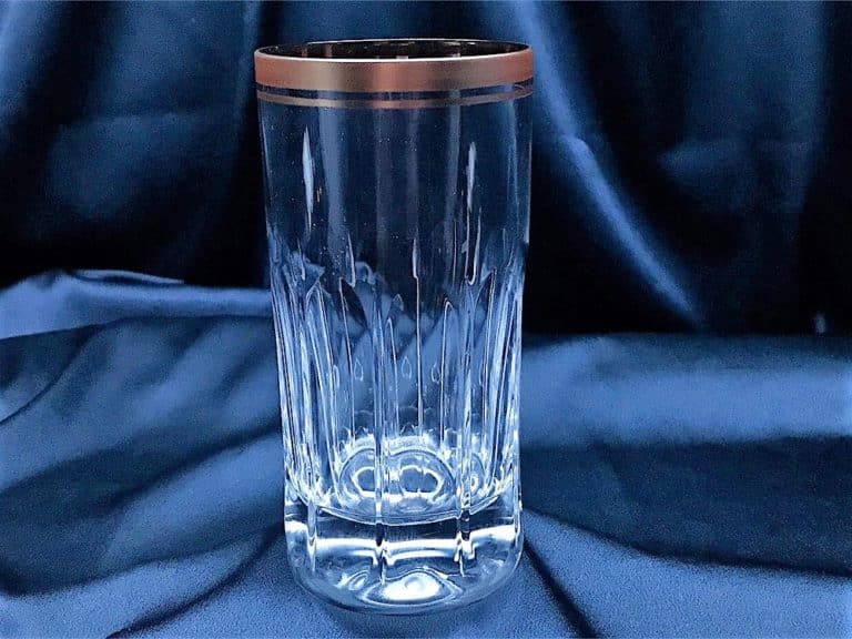 Vágott kristálypoharak 380 ml-es 6 darabos készlet