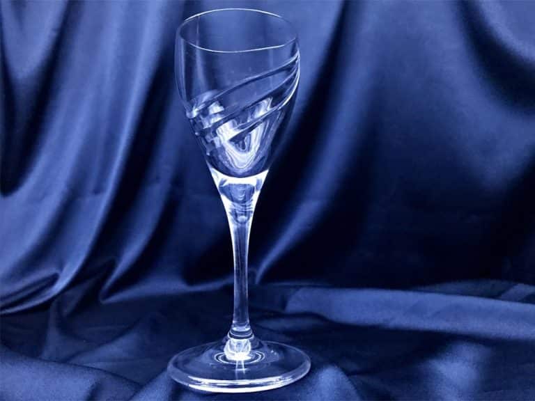 Kristálycsiszolású poharak 60 ml-es 6 darabos készlet