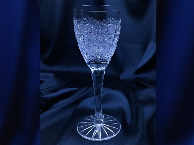 Kristálycsiszolású poharak 90 ml-es 6 darabos készlet