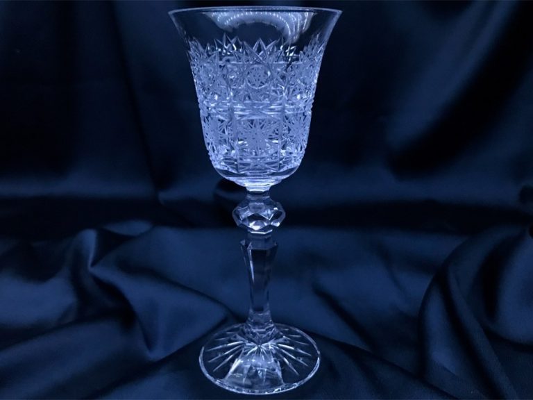 Kristálycsiszolású poharak Laura 60 ml-es 6 darabos készlet