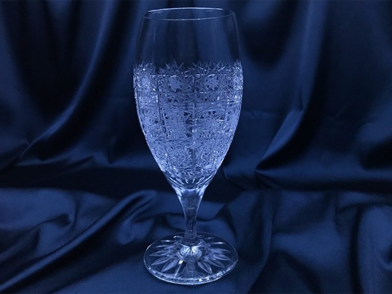 Kristálycsiszolású poharak 400 ml-es 6 darabos készlet