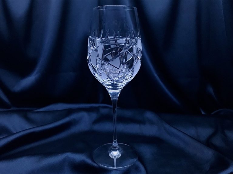 Kristálycsiszolású poharak 350 ml-es 6 darabos készlet