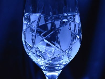 Krištálové brúsené poháre 350 ml set 6 kusov