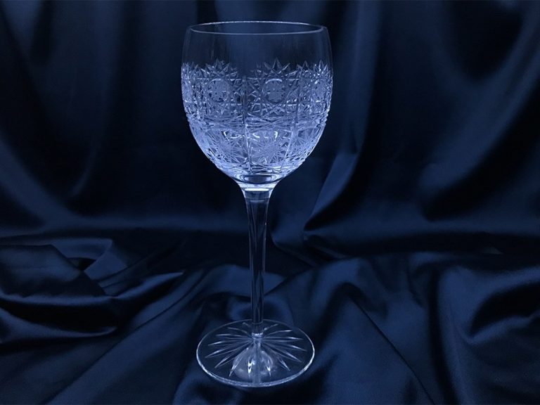 Kristálycsiszolású poharak 370 ml-es 6 darabos készlet