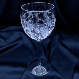 Kristálycsiszolású poharak 370 ml-es 6 darabos készlet