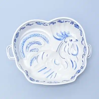 Cibulák – Kohút – forma na pečenie 1,2 l – originál cibuľový porcelán 1. akosť