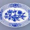 Cibulák – Košík prelamovaný 18.5 cm – originál cibuľový porcelán 1. akosť