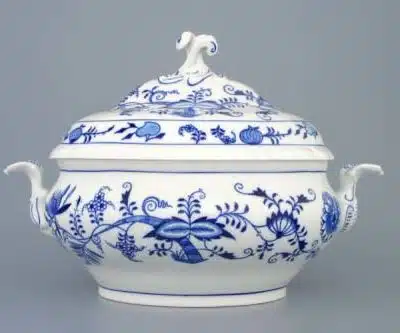 Cibulák – Misa polievková oválna 3 l – originálny cibuľový porcelán 1. akosť