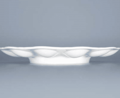 Cibulák – Podnos na vajíčka 24,3 cm – originál cibuľový porcelán 1. akosť