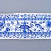 Cibulák – Podnos 4-hranný 45×16 cm – originál cibuľový porcelán I. akosť