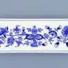 Cibulák – Miska na ryby 10,4 x 27,5 cm – originálny cibuľový porcelán 1. akosť