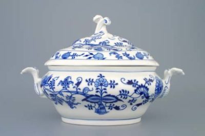 Cibulák – Misa zeleninová oválna 1.5 l – originálny cibuľový porcelán II. akosť