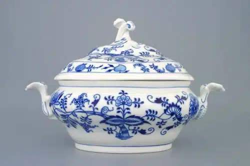 Cibulák – Misa zeleninová oválna 1.5 l – originálny cibuľový porcelán II. akosť