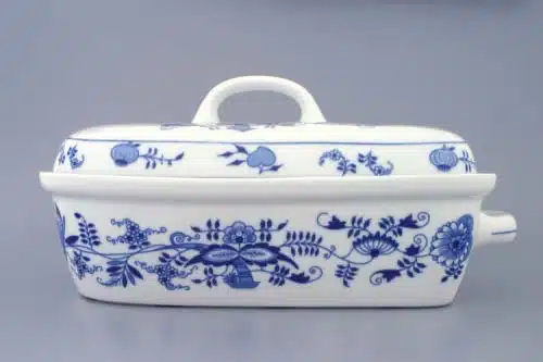 Cibulák – Pekáč veľký, 36 x 19,5 cm – originálny cibuľový porcelán 1. akosť