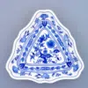 Cibulák – Misa šalátová 3-hranná 24 cm – originálny cibuľový porcelán 1. akosť