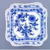 Cibulák – Misa šalátová 4-hranná vysoká 24 cm – originálny cibuľový porcelán 1. akosť