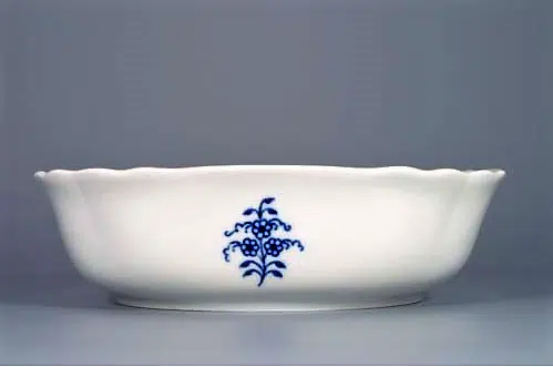Cibulák – Misa šalátová 4-hranná 21 cm – originálny cibuľový porcelán 1. akosť