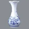 Cibulák – Váza kytka 16,5 cm – originál cibuľový porcelán 1. akosť
