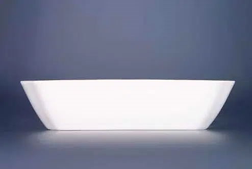 Cibulák – Misa šalátová 4-hranná 15 cm – originálny cibuľový porcelán 1. akosť